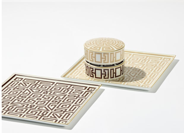 ラウンドボックス 13cm カシミア | ラビリント | GINORI 1735